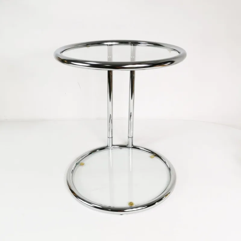 Sale Pamono German Bauhaus Side Table in the style of Eileen Gray, 1980s