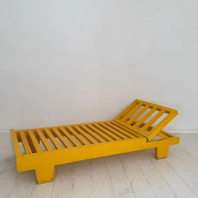 Online Pamono German Bauhaus Yellow Daybed, 1920s