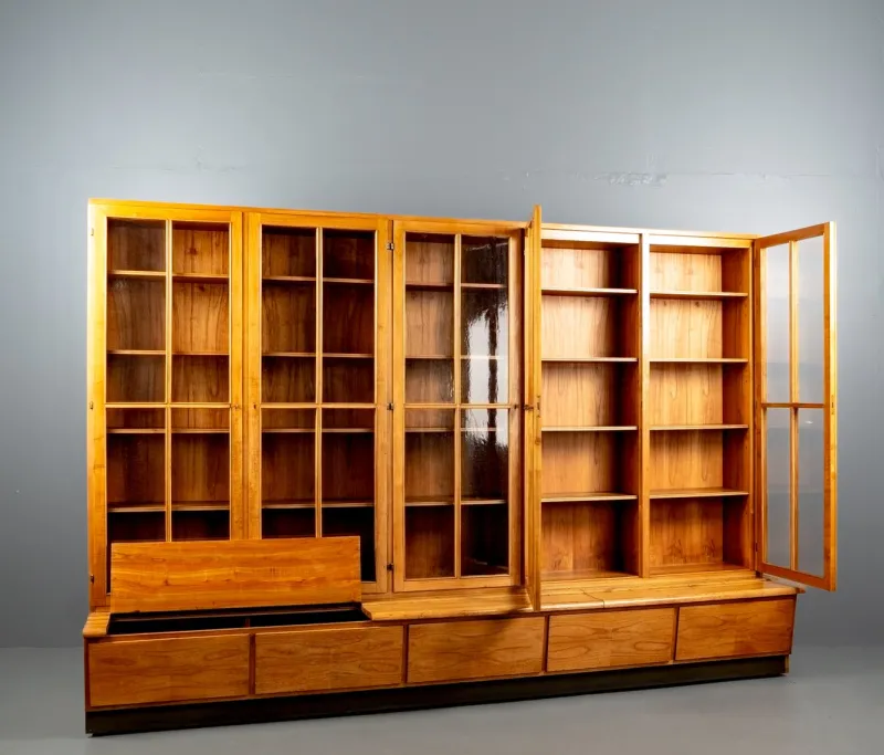 New Pamono German Bookcase Wall Unit from Holsatia, 1930s