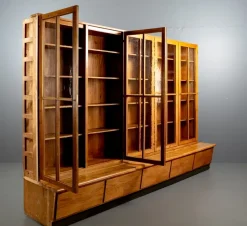 New Pamono German Bookcase Wall Unit from Holsatia, 1930s