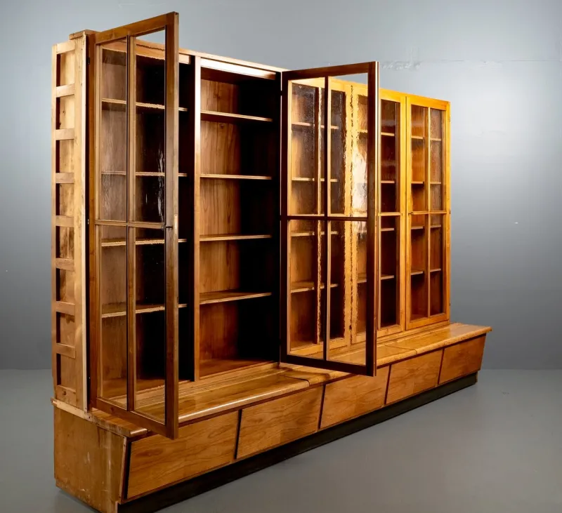 New Pamono German Bookcase Wall Unit from Holsatia, 1930s
