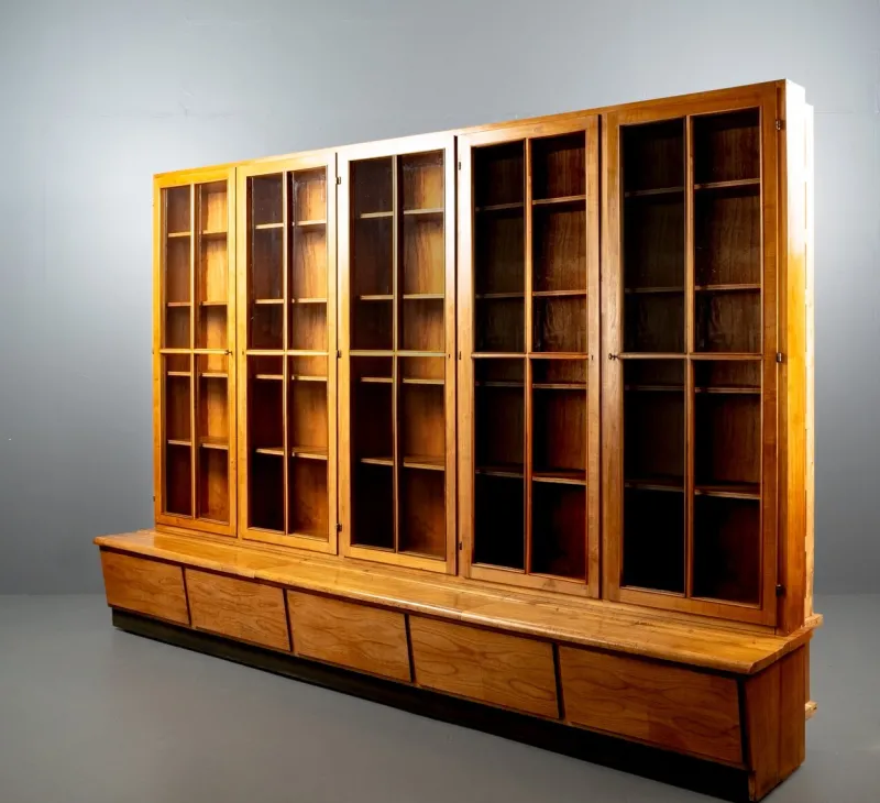 New Pamono German Bookcase Wall Unit from Holsatia, 1930s