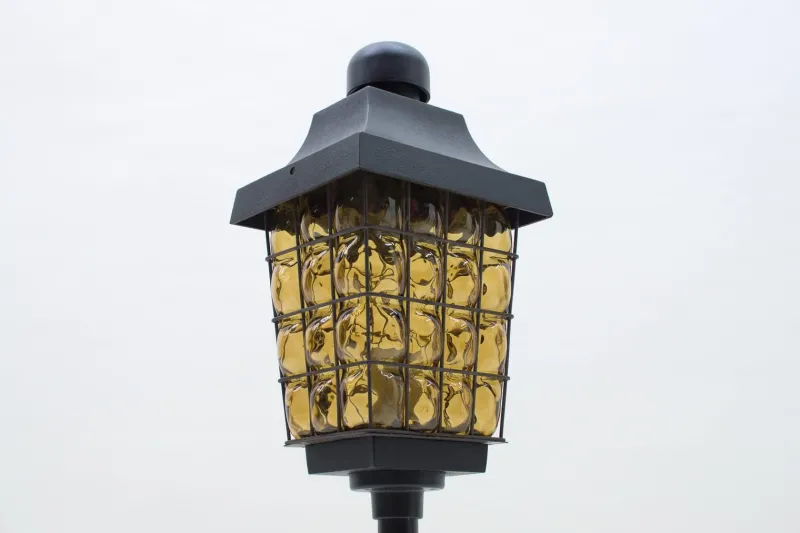 Pamono German Bubble Glass Outdoor Light by Hofmeister, 1960s> Garden Lighting