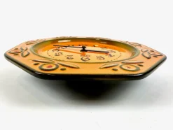 New Pamono German Ceramic Kitchen Wall Clock from Elomatic, Europa, 1960s