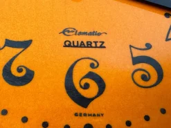 New Pamono German Ceramic Kitchen Wall Clock from Elomatic, Europa, 1960s