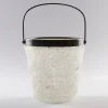 Sale Pamono German Frosted Glass and Silver Plated Ice Bucket from WMF, 1930s