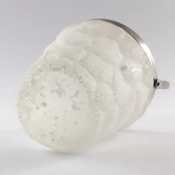 Sale Pamono German Frosted Glass and Silver Plated Ice Bucket from WMF, 1930s