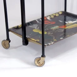 Pamono German Gerlinol Bar Cart from Bremshey & Co., 1960s><noscript><img width=
