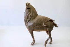 Discount Pamono German Glazed Pottery Horse Sculpture by Harro Frey, 1970s