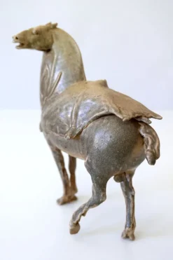 Discount Pamono German Glazed Pottery Horse Sculpture by Harro Frey, 1970s