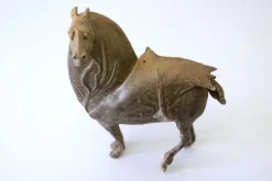 Discount Pamono German Glazed Pottery Horse Sculpture by Harro Frey, 1970s