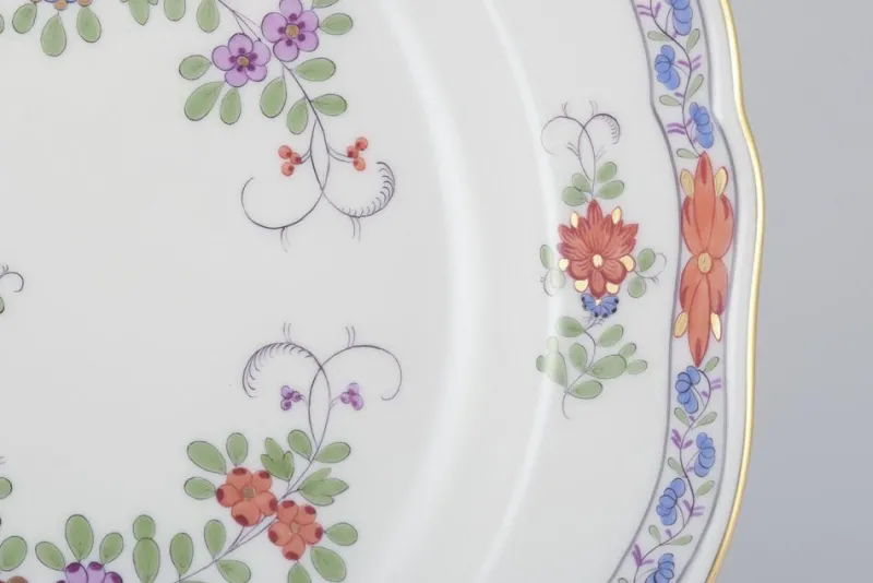 Pamono German Kakiemon Porcelain Plates from Meissen, Set of 2> Dinner Plates & Bowls