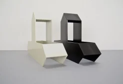 Pamono German Magazine Racks by Walter Zeischegg for Helit, 1970s, Set of 2><noscript><img width=