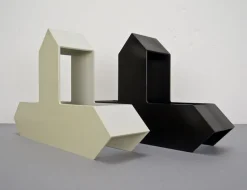Pamono German Magazine Racks by Walter Zeischegg for Helit, 1970s, Set of 2><noscript><img width=