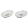 Clearance Pamono German Oval Pink Rose Bowls in Porcelain from Meissen, 1920s, Set of 2