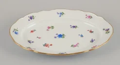 Clearance Pamono German Oval Serving Platters in Porcelain from Meissen, 1890s, Set of 2
