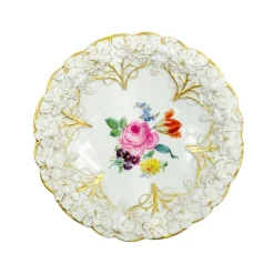 Hot Pamono German Porcelain Plate from Meissen, 1924