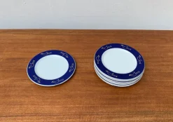 Clearance Pamono German Postmodern Flying Objects Series Plates by David Palterer and Sieger Design for Arzberg, 1990s, Set of 8