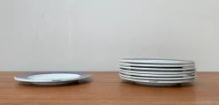 Clearance Pamono German Postmodern Flying Objects Series Plates by David Palterer and Sieger Design for Arzberg, 1990s, Set of 8