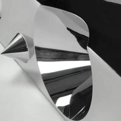Pamono Get Lost! Bench in Mirror Polished Stainless Steel by Barberini & Gunnell><noscript><img width=