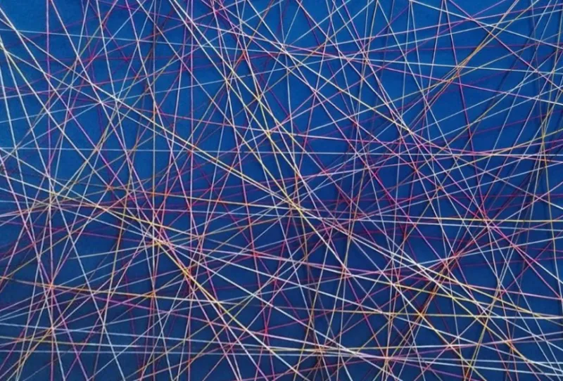 Pamono Gianfranco Visentin, Ciclo delle Corde, 1980, Mixed Media> Abstraction|Painting