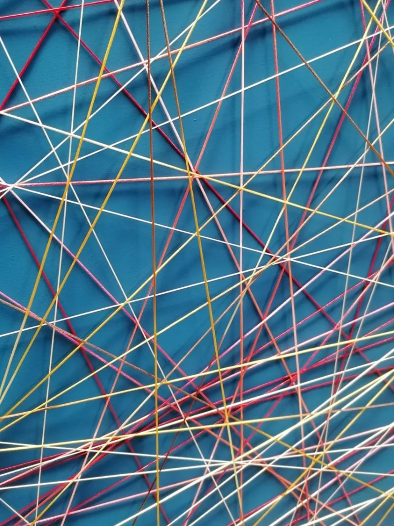 Pamono Gianfranco Visentin, Ciclo delle Corde, 1980, Mixed Media> Abstraction|Painting