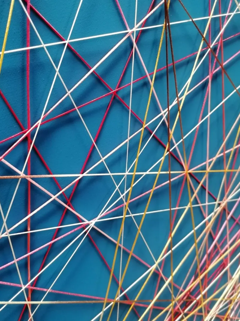 Pamono Gianfranco Visentin, Ciclo delle Corde, 1980, Mixed Media> Abstraction|Painting