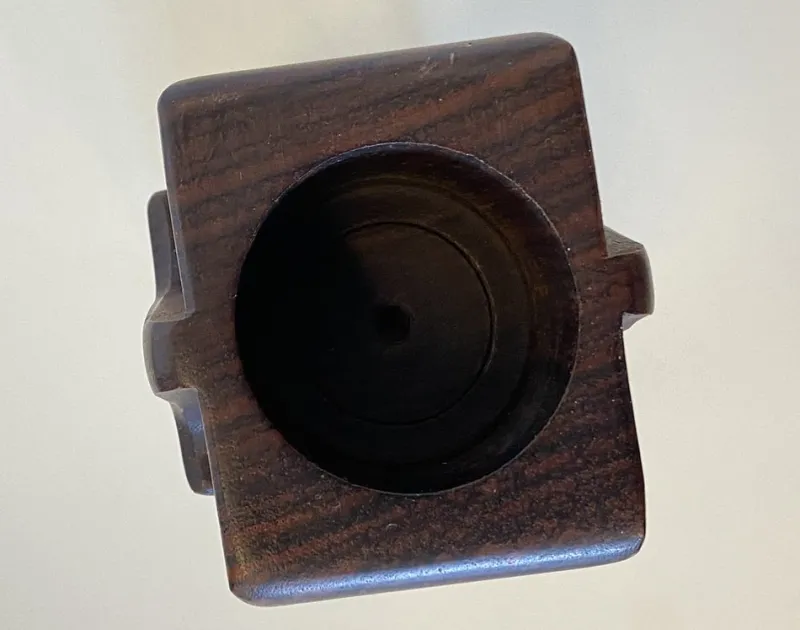 Clearance Pamono Gianni Pinna, Abstract Sculpture, 1960s, Rosewood