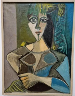 Sale Pamono Gianpaolo Berto, Portrait, Oil on Canvas, 1960s