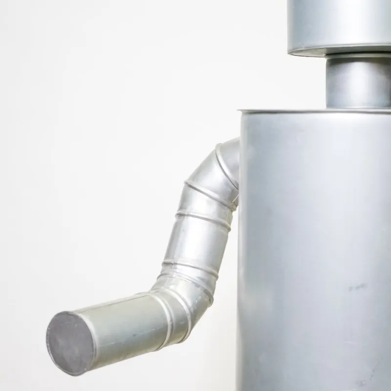 Pamono Giant Handmade Robot, 1980s, Metal> Mid-Century|Sculpture