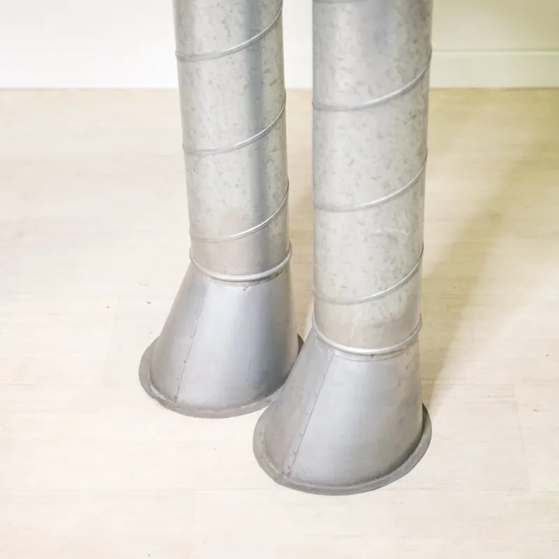 Pamono Giant Handmade Robot, 1980s, Metal> Mid-Century|Sculpture