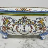 Pamono Gien Earthenware Planter in Renaissance Style, Early 20th Century> Planters And Jardiniere