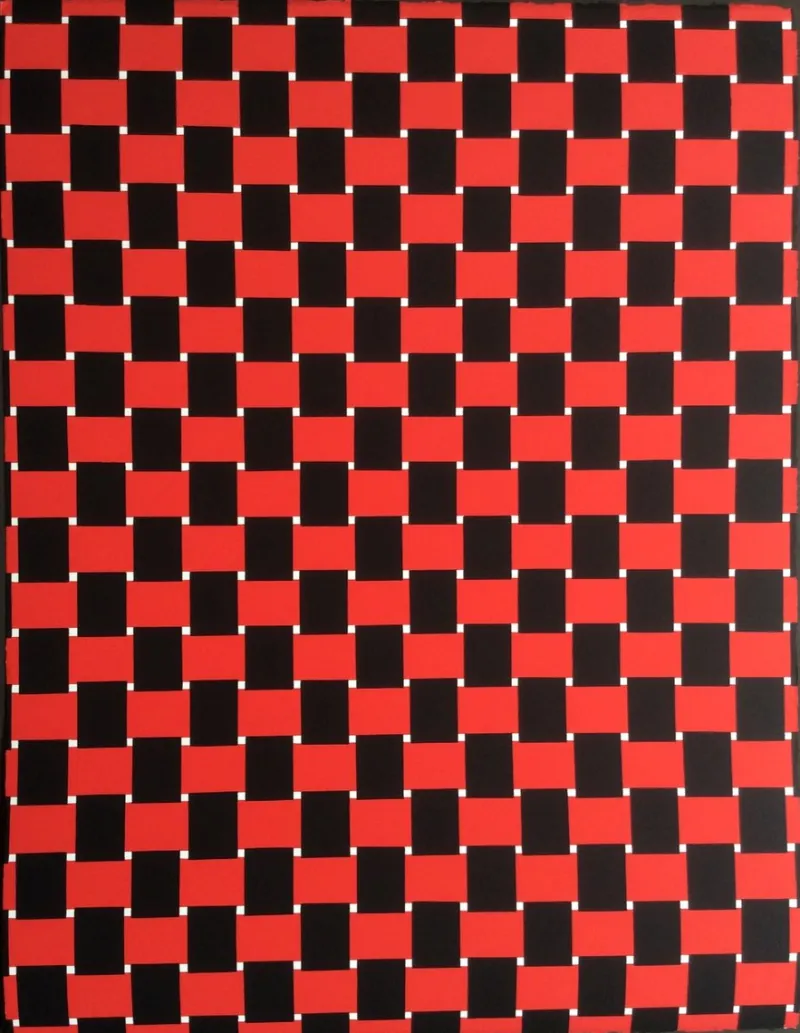 Pamono Gilbert Bretterbauer, Siebdruck, 1997> Minimalist