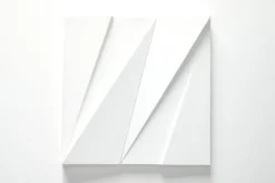 Pamono Gilbert Swimberghe, Large Abstract Relief, 1974, Painted Wood> Abstraction|Mid-Century