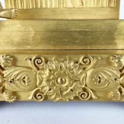 Sale Pamono Gilded Bronze Table Clock, Early 1800s