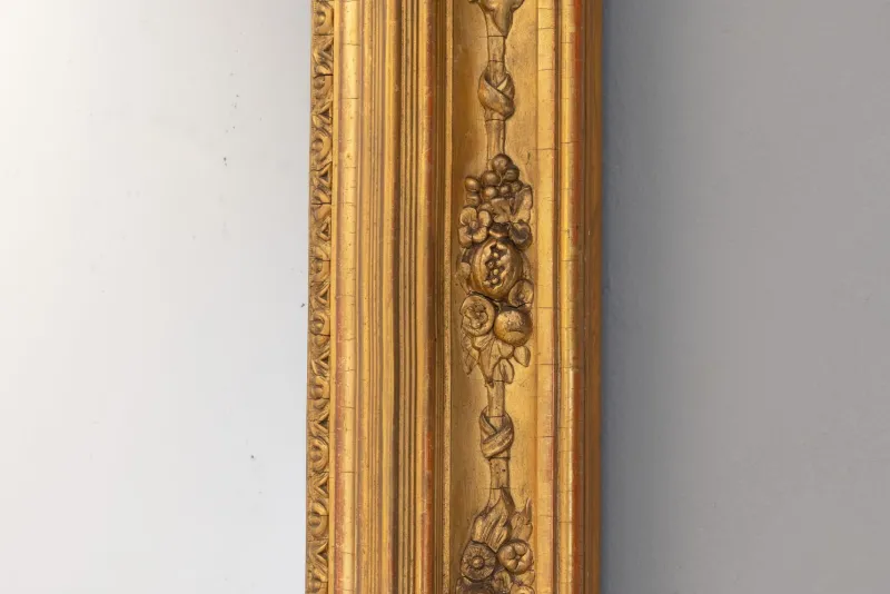 Pamono Gilded Overmantel Mirror, 1860s> Mirrors