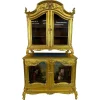 Pamono Gilded Rococo Sideboard, 1900s> Mirrors