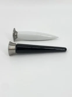 Pamono Ginger & Fred Salt and Pepper Shakers by Michele De Lucchi for Rosenthal, Germany, 1990s, Set of 2><noscript><img width=