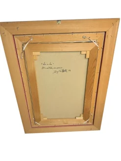 Best Pamono Giorgio Ruffatti, Composition, 1999, Oil on Canvas, Framed