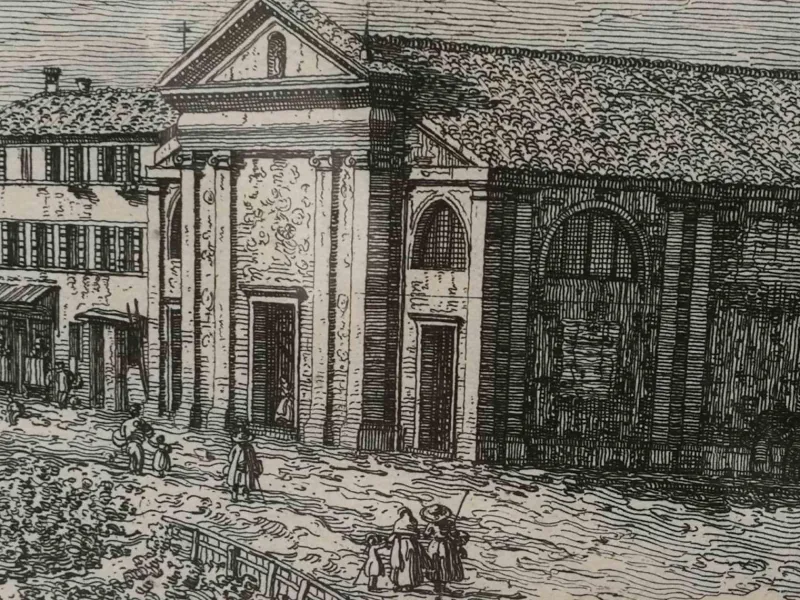 Pamono Giovanni Antonio Canal (Canaletto), Al Dolo, Etching, 1735/44> Old Masters