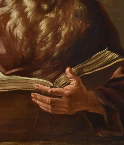 Pamono Giovanni Battista Beinaschi, Portrait of the Philosopher Heraclitus, 1670, Oil on Canvas><noscript><img width=