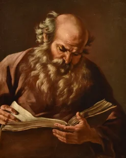 Pamono Giovanni Battista Beinaschi, Portrait of the Philosopher Heraclitus, 1670, Oil on Canvas><noscript><img width=