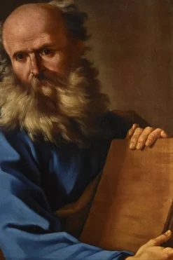 Pamono Giovanni Battista Beinaschi, Portrait of the Philosopher Democritus Beinaschi, 17th Century, Oil on Canvas, Framed><noscript><img width=