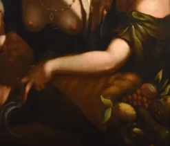 Pamono Giovanni Battista Paggi, Venus Bacchus Ceres, 1620, Oil on Canvas, Framed