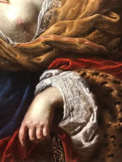 Pamono Giovanni Domenico Ferrucci, The Death of Cleopatra, Oil on Canvas, 17th Century, Framed