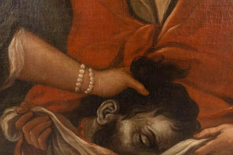 Pamono Giovanni Raffaele Badaracco, Judith Beheading Holoferne, Oil Painting, Late 17th Century> Classical