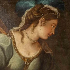 Pamono Giovanni Raffaele Badaracco, Judith Beheading Holoferne, Oil Painting, Late 17th Century><noscript><img width=