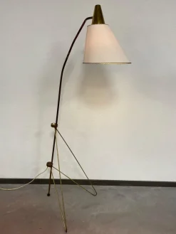 Pamono Giraffe Floor Lamp attributed to Josef Hurka, 1970s> Floor Lamps