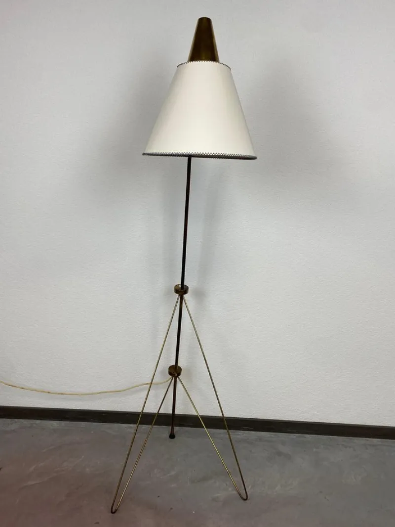 Pamono Giraffe Floor Lamp attributed to Josef Hurka, 1970s> Floor Lamps