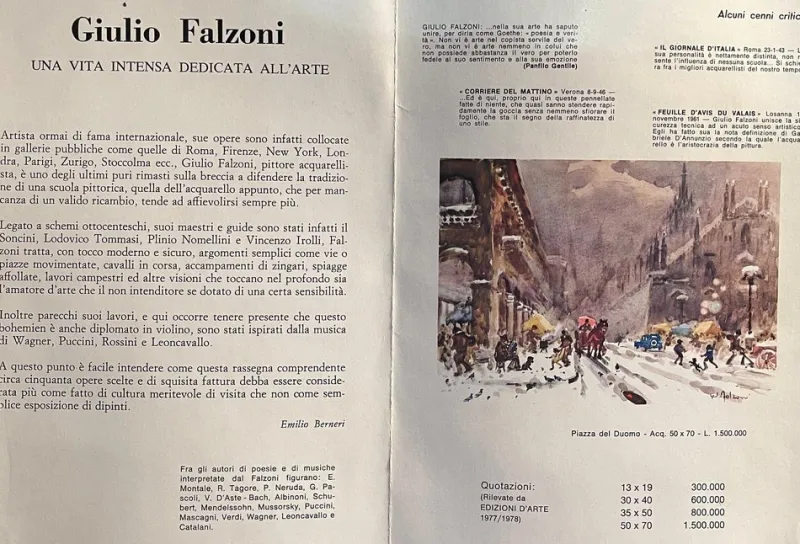 Discount Pamono Giulio Falzoni, Tower Bridge, 20th Century, Oil on Canvas